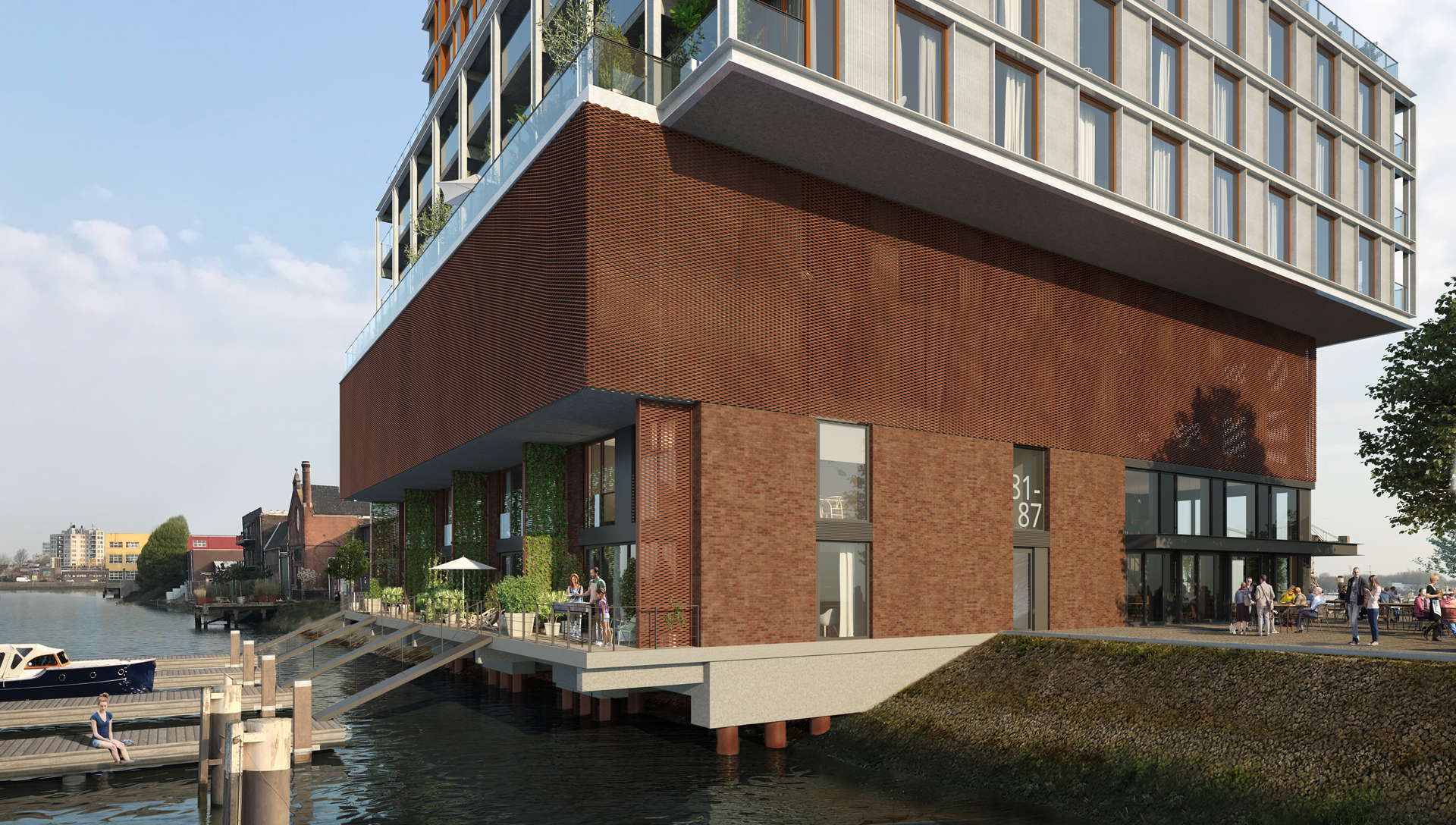 KCAP Receive Approval for Design of the Piekstraat Tower, in Rotterdam